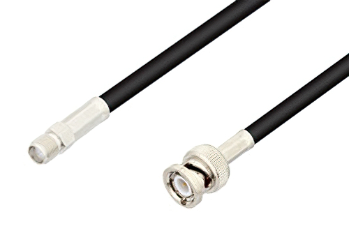 SMA Female to BNC Male Cable Using PE-C195 Coax