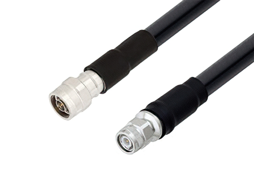 N Male to TNC Male Cable 60 Inch Length Using LMR-600-DB Coax