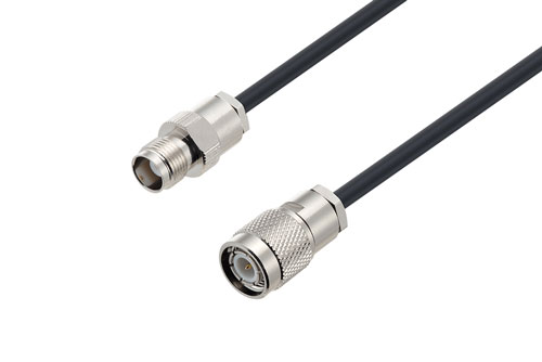 TNC Male to TNC Female Low Loss Cable Using LMR-195 Coax