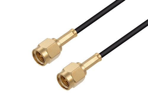 SMA Male to SMA Male Low Loss Cable Using LMR-100 Coax