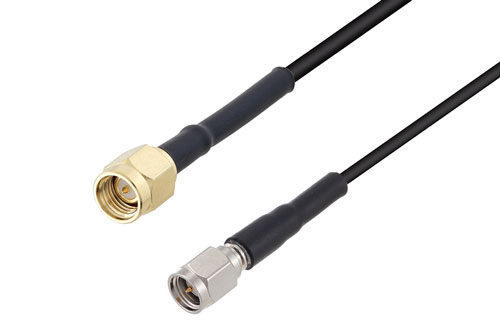SMA Male to SMA Male Low Loss Cable Using LMR-100 Coax