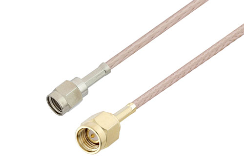 SMA Male to Reverse Polarity SMA Plug Cable Using RG316 Coax