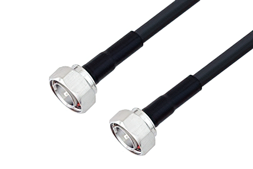 7/16 DIN Male to 7/16 DIN Male Low Loss Cable 60 Inch Length Using LMR-400 Coax
