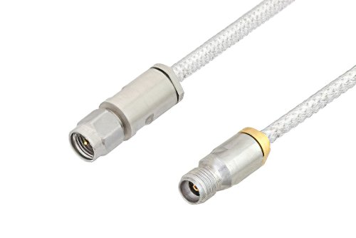 3.5mm Male to 3.5mm Female Cable 100 CM Length Using PE-SR402FL Coax