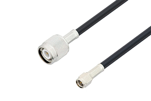 TNC Male to SMA Male Low Loss Cable 200 cm Length Using LMR-195-FR Coax