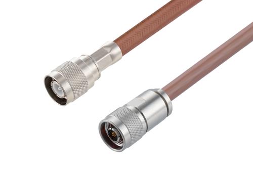 N Male to SC Male Cable Using RG393 Coax