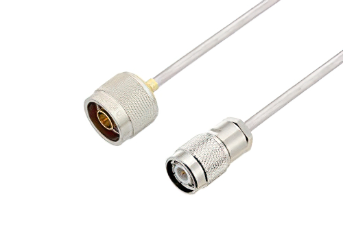 N Male to TNC Male Cable 48 Inch Length Using PE-SR402AL Coax