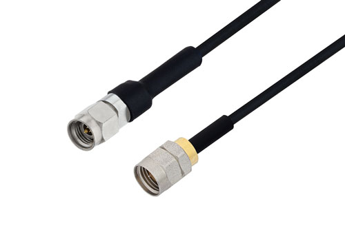 2.92mm Male to 1.85mm Male Cable Using PE-SR405FLJ Coax