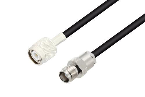 TNC Male to TNC Female Cable Using RG223 Coax