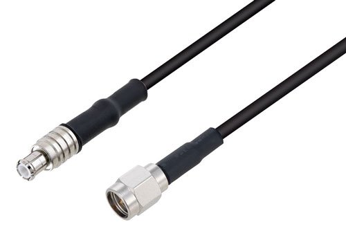 MCX Plug to SMA Male Cable Using LMR-100 Coax