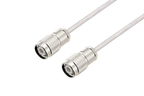 TNC Male to TNC Male Cable Using PE-SR402AL Coax