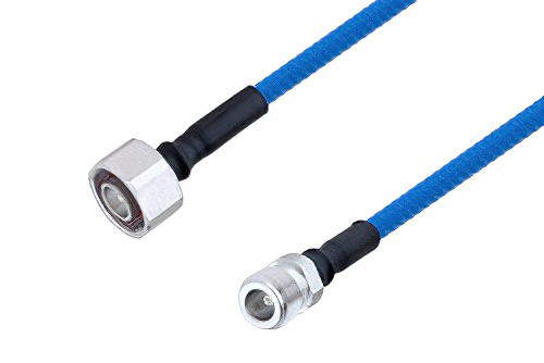 4.1/9.5 Mini DIN Male to N Female Cable Using SPP-250-LLPL Coax