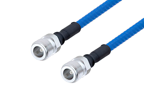 N Female to N Female Cable Using SPP-250-LLPL Coax