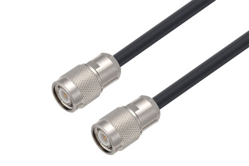TNC Male to TNC Male Low Loss Cable Using LMR-240 Coax