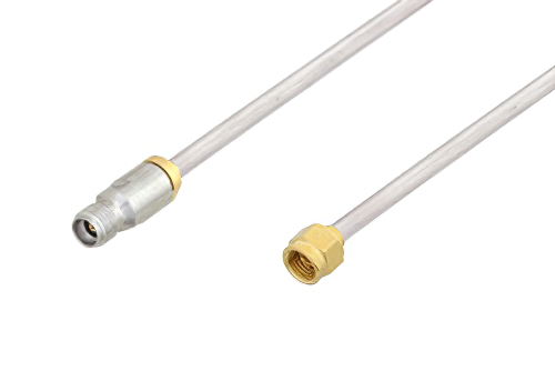 3.5mm Female to 2.92mm Male Cable 100 cm Using PE-SR402AL Coax