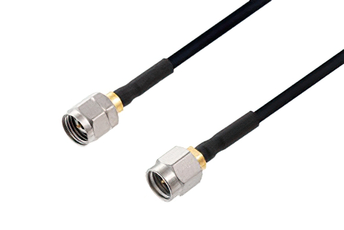 2.4mm Male to 2.92mm Male Cable 200 cm Using PE-SR405FLJ Coax
