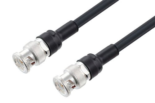 BNC Male to BNC Male Cable 50 cm Using LMR-240-UF Coax