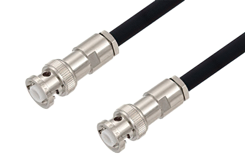 MHV Male to MHV Male Cable 150  cm Using RG223 Coax