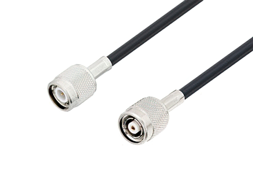 TNC Male to Reverse Polarity TNC Male Low Loss Cable Using LMR-195 Coax