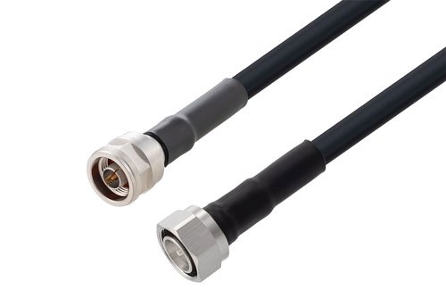 4.3-10 Male to N Male Low Loss Cable Using LMR-400-UF Coax