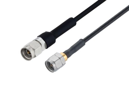 2.4mm Male to 2.92mm Male Cable Using PE-SR405FLJ Coax