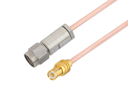 MCX Plug to 3.5mm Male Cable Using RG405 Coax