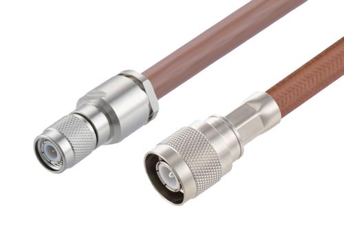 TNC Male to SC Male Cable Using RG393 Coax