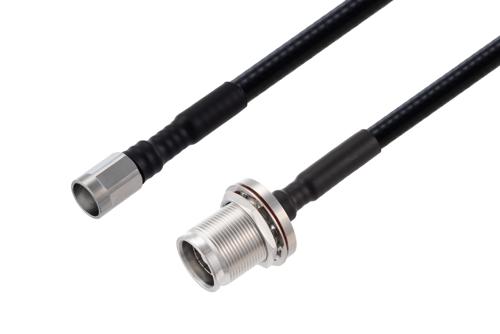NEX10 Male to 7/16 DIN Female Low PIM Cable Using 1/4 inch Superflexible Coax