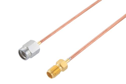 SSMA Male to SSMA Female Cable Using PE-034SR Coax