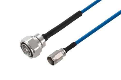NEX10 Male to 4.3-10 Male Low PIM Cable Using TFT-5G-402 Coax with Times Microwave Components