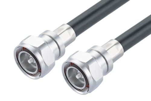 7/16 DIN Male to 7/16 DIN Male Low Loss Cable Using LMR-LW600 Coax