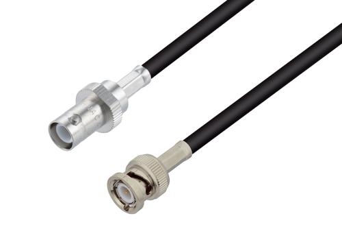 Reverse Polarity BNC Jack to BNC Male Cable Using RG223 Coax