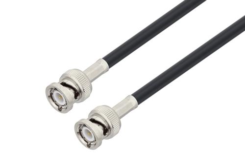 BNC Male to BNC Male Cable Using TCOM-195 Coax