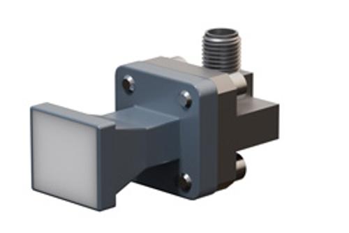WR-28 Standard Gain Horn with 10 dBi Gain, 2.92mm Female Connector with Weather Resistant Radome Cover