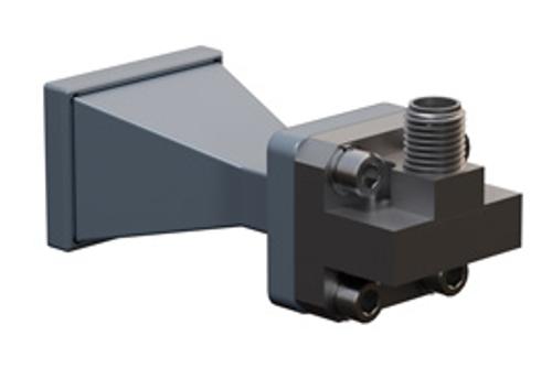 WR-28 Standard Gain Horn with 15 dBi Gain, 2.92mm Female Connector with Weather Resistant Radome Cover