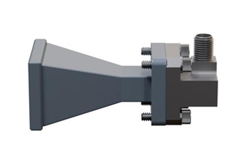 WR-34 Standard Gain Horn with 15 dBi Gain, 2.92mm Female Connector with Weather Resistant Radome Cover