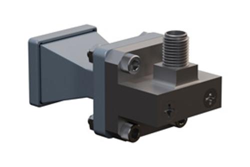 WR-42 Standard Gain Horn with 10 dBi Gain, 2.92mm Female Connector with Weather Resistant Radome Cover