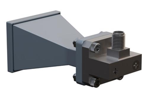 WR-42 Standard Gain Horn with 15 dBi Gain, 2.92mm Female Connector with Weather Resistant Radome Cover