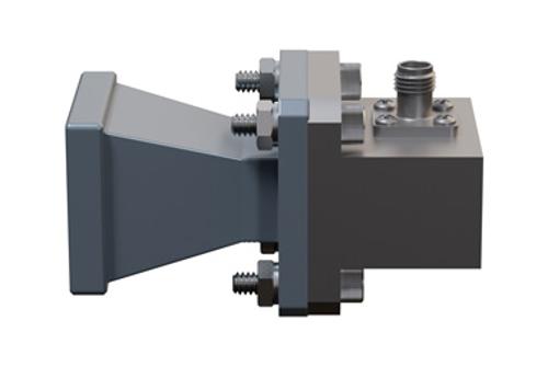 WR-62 Standard Gain Horn with 10 dBi Gain, SMA Female Connector with Weather Resistant Radome Cover