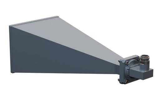 WR-90 Standard Gain Horn with 20 dBi Gain, Type N Female Connector with Weather Resistant Radome Cover