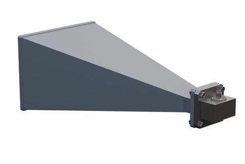 WR-90 Standard Gain Horn with 20 dBi Gain, SMA Female Connector with Weather Resistant Radome Cover