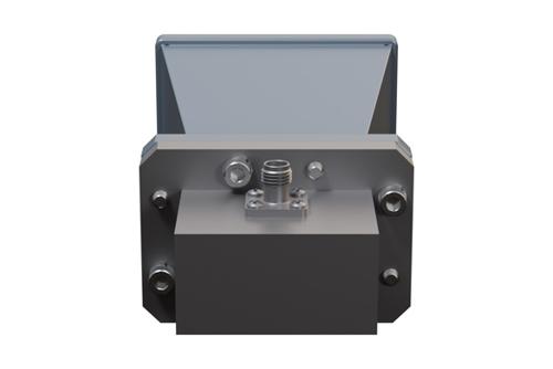WR-137 Standard Gain Horn with 10 dBi Gain, SMA Female Connector with Weather Resistant Radome Cover