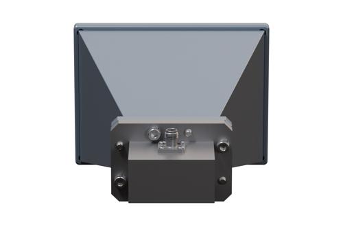 WR-137 Standard Gain Horn with 15 dBi Gain, SMA Female Connector with Weather Resistant Radome Cover