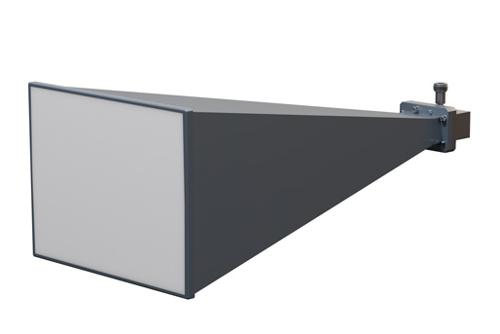 WR-159 Standard Gain Horn with 20 dBi Gain, N Female Connector with Weather Resistant Radome Cover