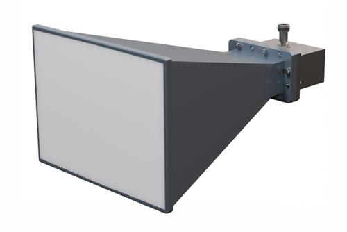 WR-284 Standard Gain Horn with 15 dBi Gain, N Female Connector with Weather Resistant Radome Cover