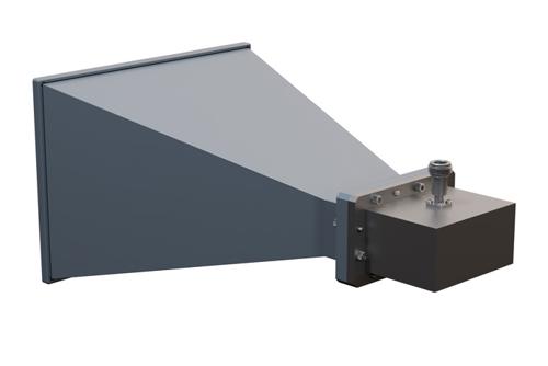 WR-284 Standard Gain Horn with 15 dBi Gain, N Female Connector with Weather Resistant Radome Cover