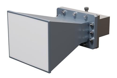 WR-430 Standard Gain Horn with 10 dBi Gain, N Female Connector with Weather Resistant Radome Cover