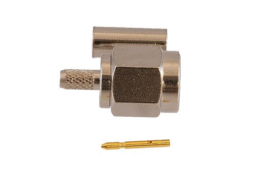SMA Male Connector Crimp/Solder Attachment for RG174, RG316, RG188