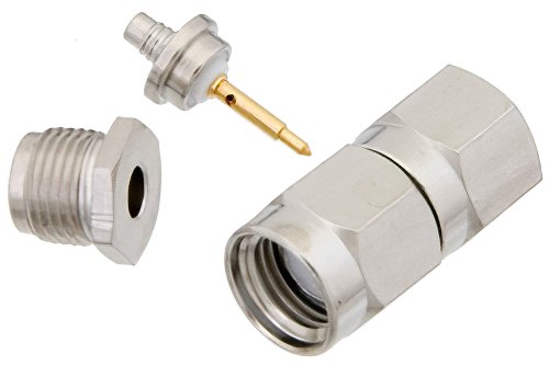 Crimp Adapter for RG188 RG178 RG316 RG174A-U/LMR100A/RFC100A Type Cables High Value Pure Copper 10pcs RP-SMA Male Inner Hole Crimp Adapter for RG188 RG178 RG316 RG174A-U/LMR100A/RFC100A Type Cables High Value Pure Copper 10pcs RP-SMA Male Inner Hole