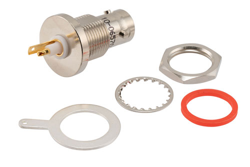 78 Ohm TRB Jack 1553 Connector Crimp/Solder Attachment for TRB PLUG, NON ISOLATED